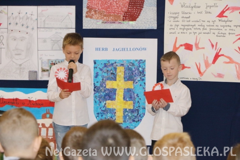 SP nr 1 z nowym sztandarem