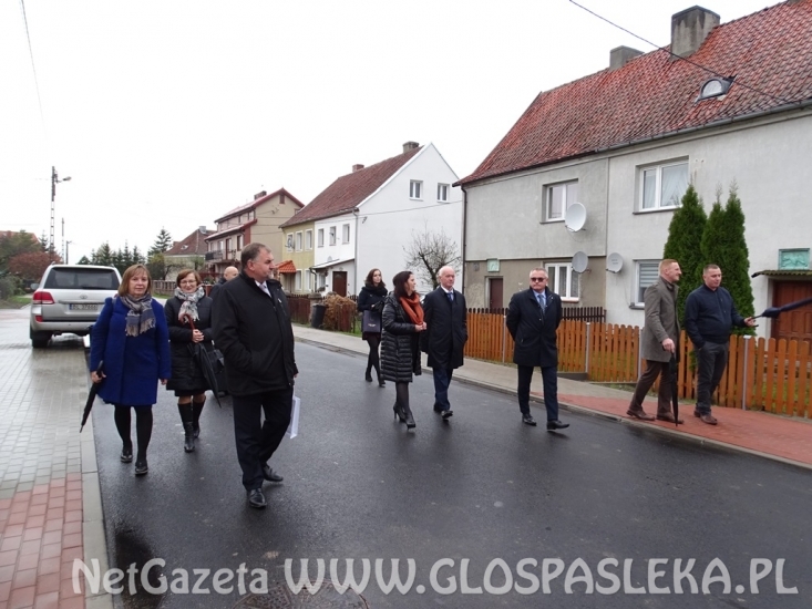 Nowe nawierzchnie ulic w Młynarach