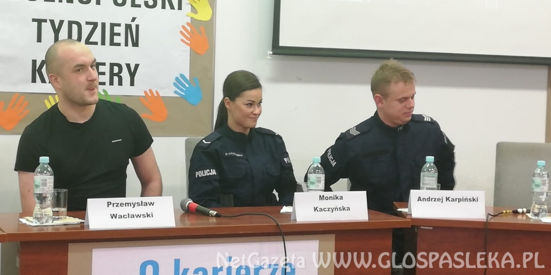 Promowali zawód policjanta