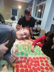 Wieczór andrzejkowy w Internacie ZSEiT