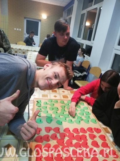 Wieczór andrzejkowy w Internacie ZSEiT