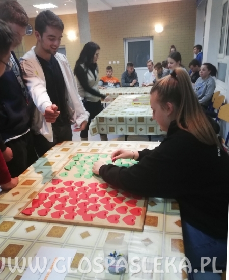 Wieczór andrzejkowy w Internacie ZSEiT