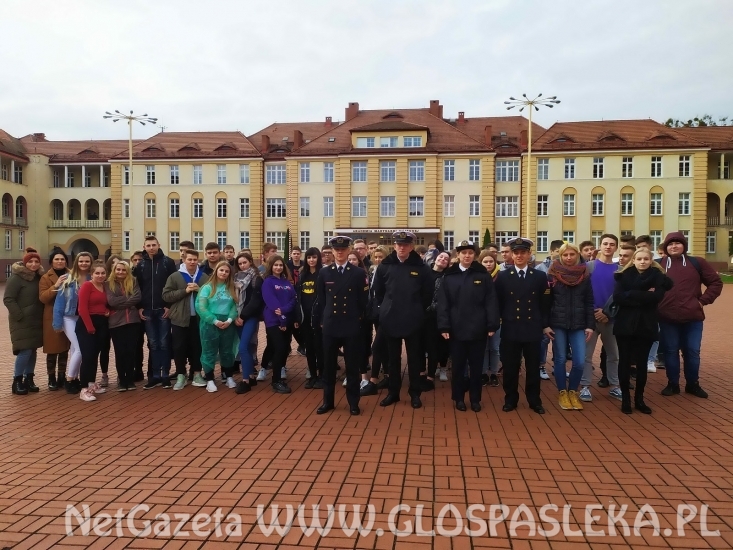 Kadeci z ZSEiT Pasłęk w „marynarce wojennej”