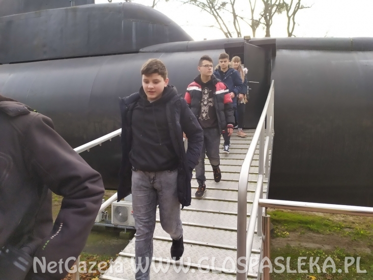 Kadeci z ZSEiT Pasłęk w „marynarce wojennej”