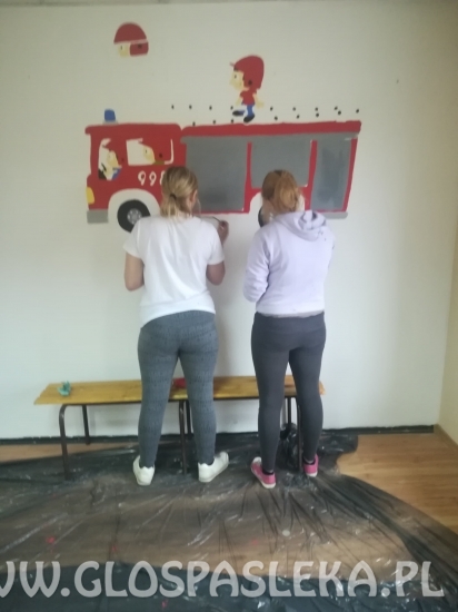 MURAL w jednostce PSP w Elblągu