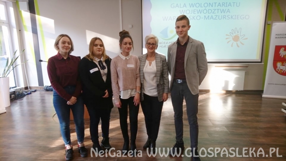 Uczniowie Zespołu Szkół nominowani w konkursie „Barwy Wolontariatu”