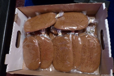 W sali kinowej o piernikach