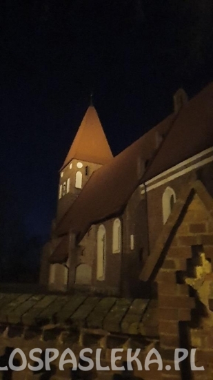 Iluminacja kościoła w Mariance i Zielonce Pasłęckiej