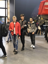 Uczniowie ZSEiT na targach w Poznaniu