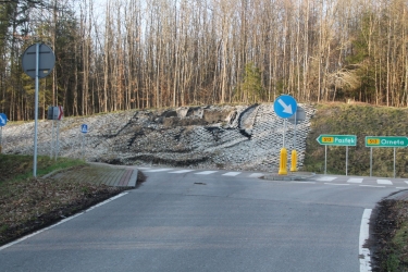 Osuwisko na drodze 513