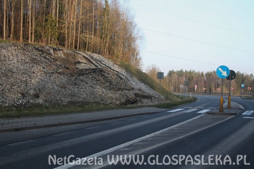 Osuwisko na drodze 513