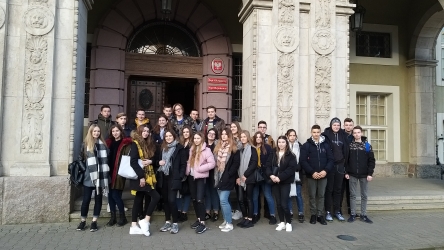 Uczniowie ZS w Sądzie Okręgowym