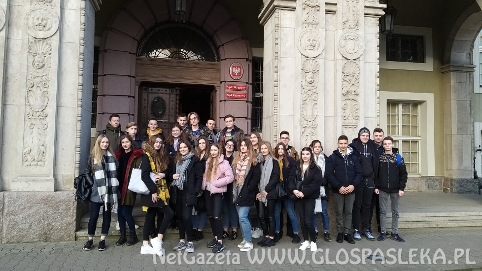Uczniowie ZS w Sądzie Okręgowym