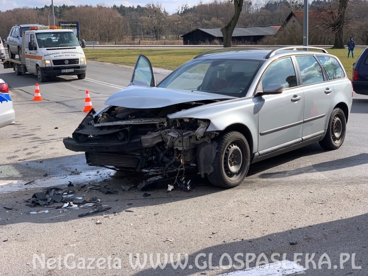 Kolizja na ul. Kraszewskiego