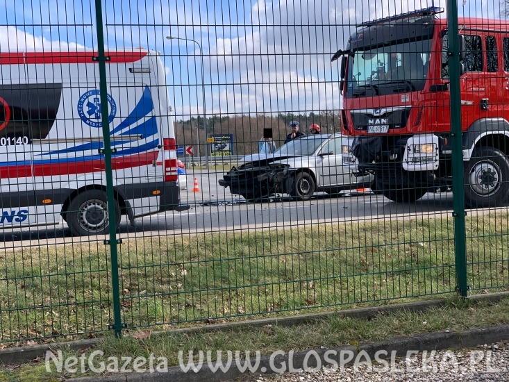 Kolizja na ul. Kraszewskiego