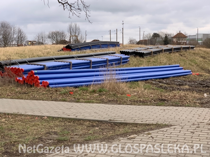 Sieć wod – kan do osiedla na ul. Dworcowej