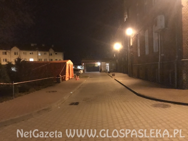 Namiot do wstępnego badania