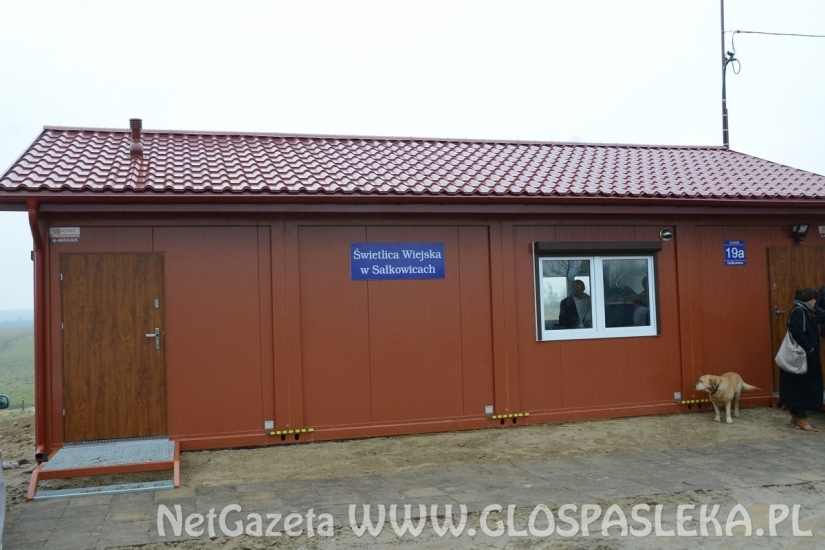 Świetlica w Sałkowicach przekazana mieszkańcom