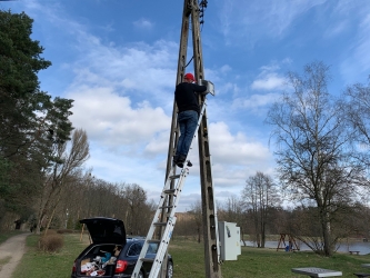 Kamery w Parku Ekologicznym