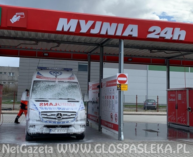 Myjnie Ehrle wspierają ratowników medycznych