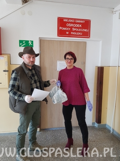 Maseczki trafiły do potrzebujących
