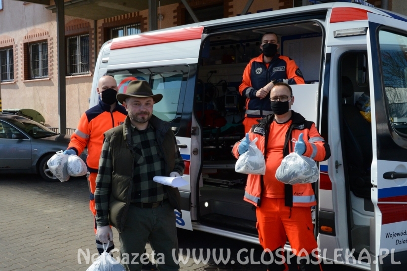 Maseczki trafiły do potrzebujących