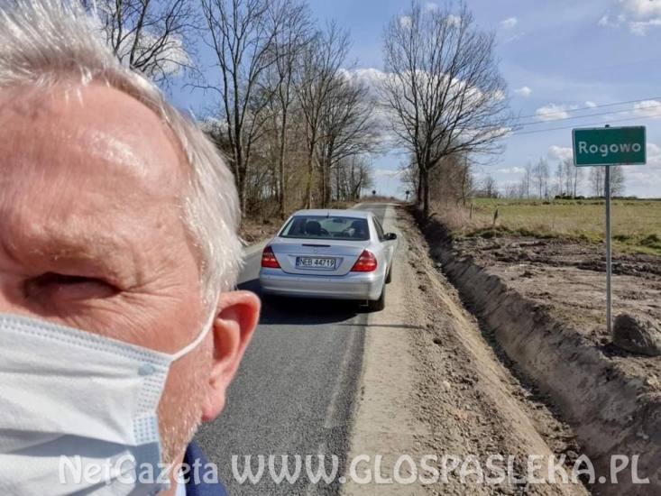 Droga Rogowo - Pomorska Wieś