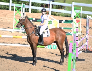 Amazonki MKJ Nenia skakały w Pomorskiej Wsi