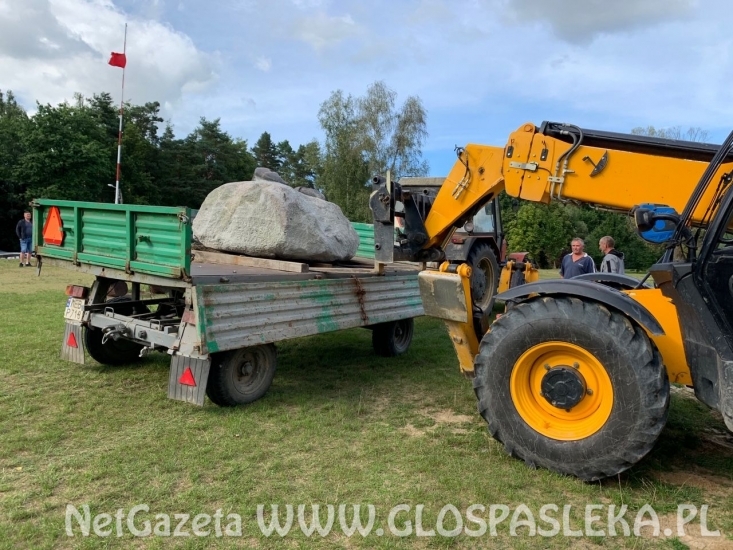 Kamienny rak pilnuje plaży
