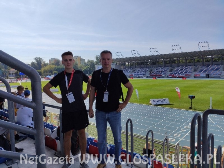 Adam Ochnik na MP w Radomiu