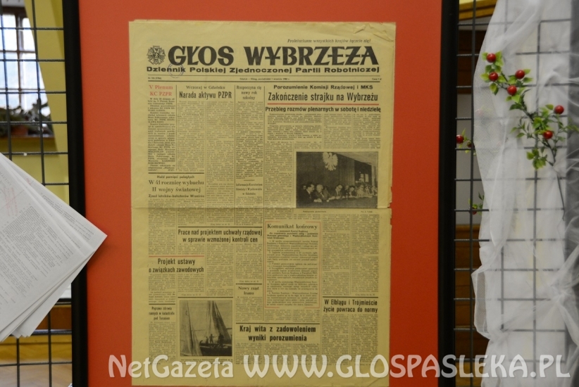 Wystawa Solidarność lat 80 - tych 