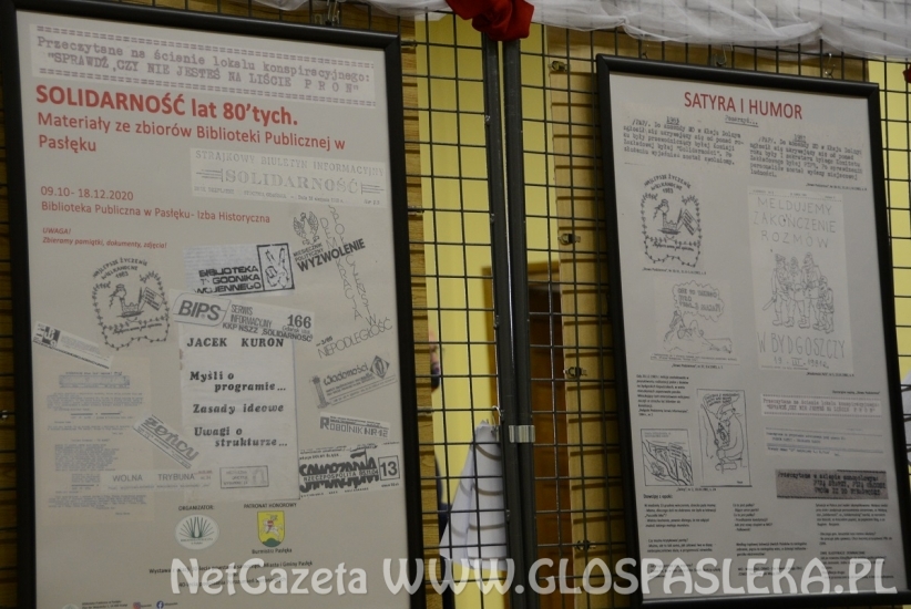 Wystawa Solidarność lat 80 - tych 
