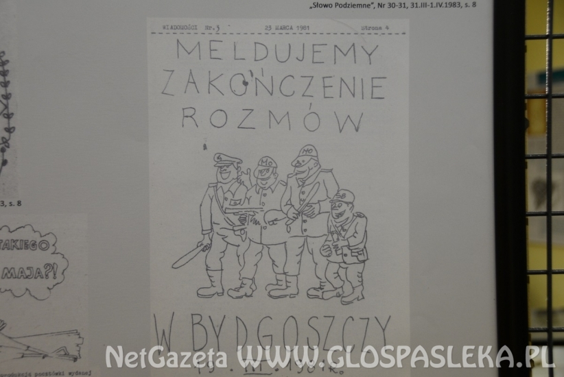 Wystawa Solidarność lat 80 - tych 