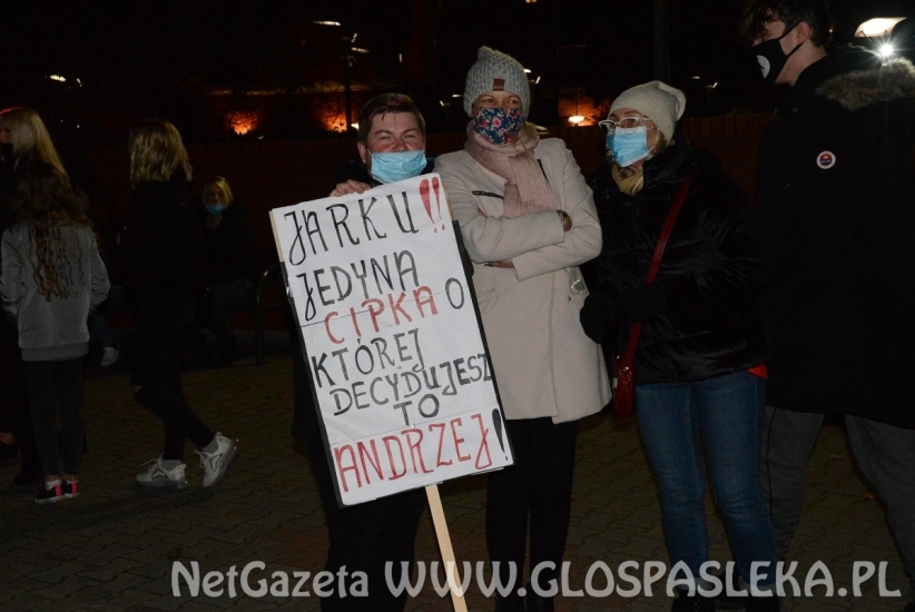 Protestowali Pasłęczanie