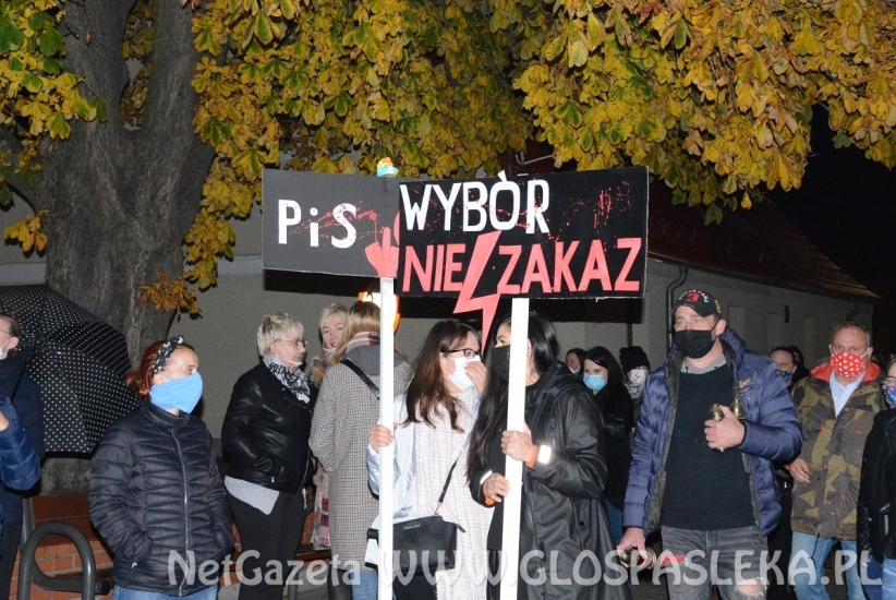 Protestowali Pasłęczanie
