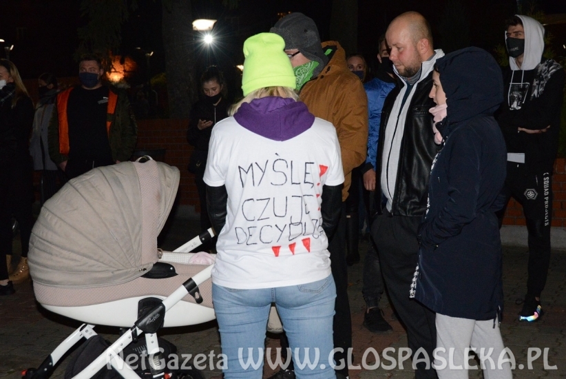 Protestowali Pasłęczanie