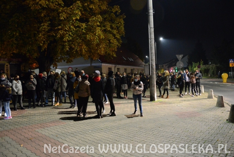 Protestowali Pasłęczanie