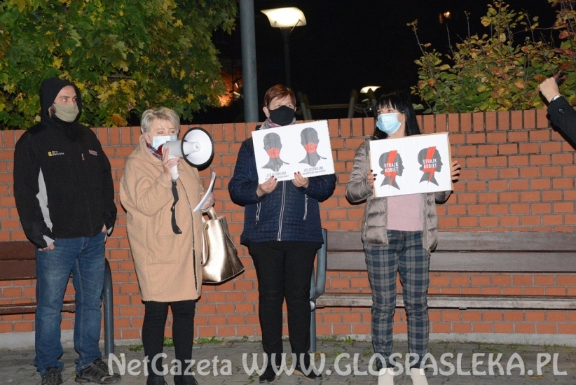 Protestowali Pasłęczanie