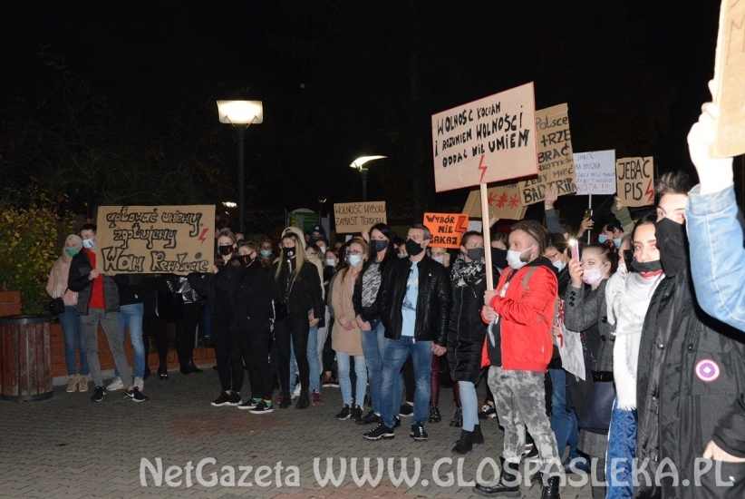 Protestowali Pasłęczanie