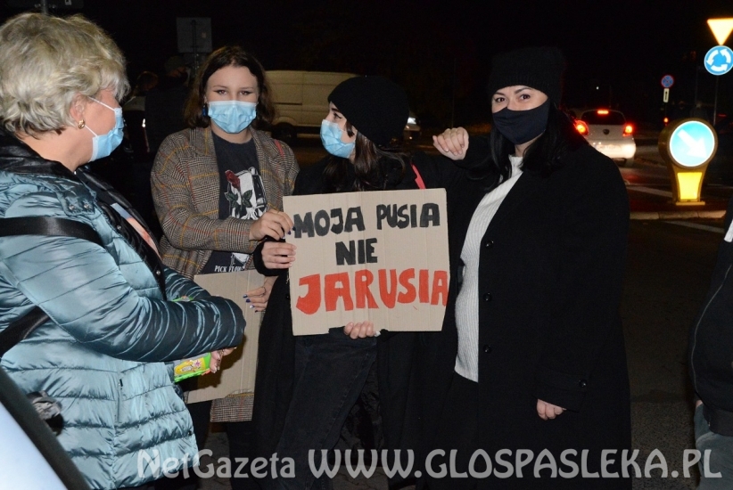 Protestowali Pasłęczanie