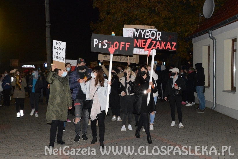 Protestowali Pasłęczanie