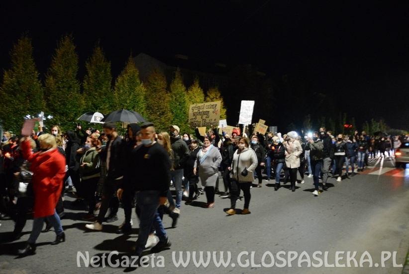 Protestowali Pasłęczanie