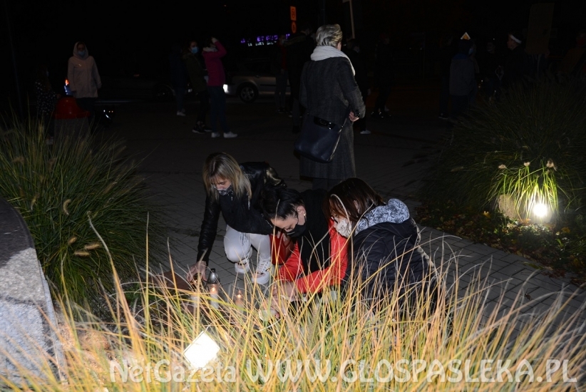 Protestowali Pasłęczanie