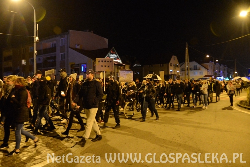 Protestowali Pasłęczanie