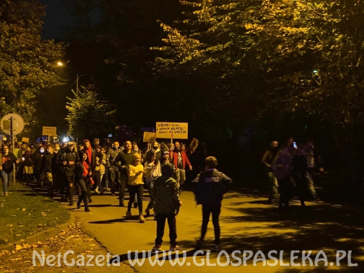 Protestowali Pasłęczanie