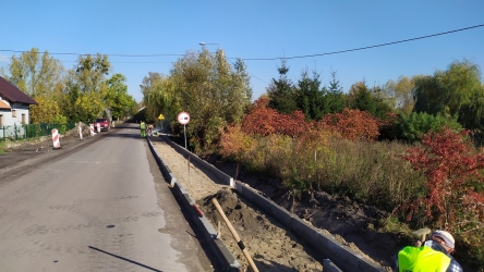 Trwają prace na DW 505