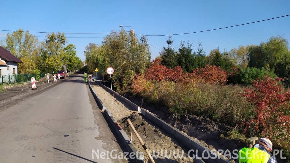 Trwają prace na DW 505