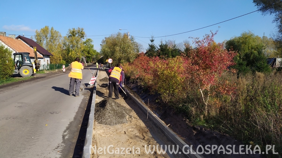 Trwają prace na DW 505