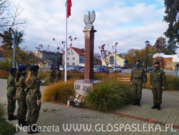 Kadeci ZSEiT pamiętają o Dniu Niepodległości