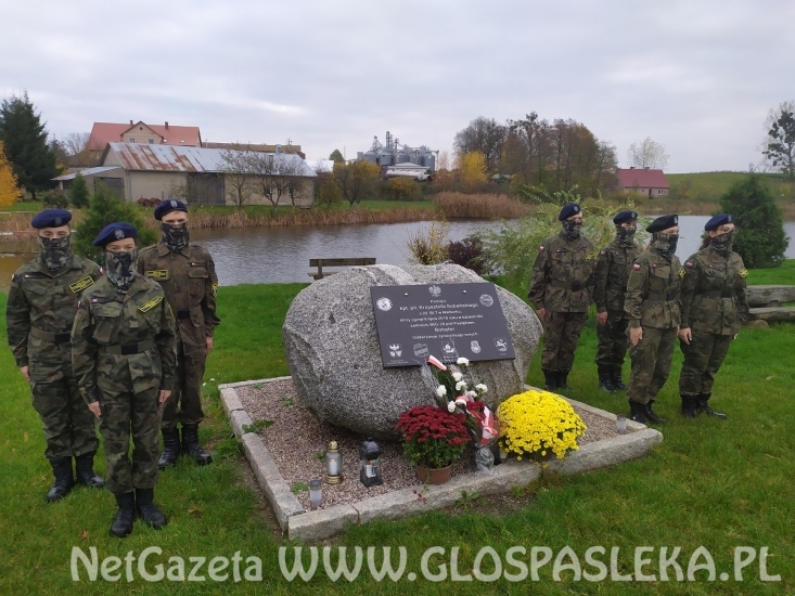 Kadeci ZSEiT pamiętają o Dniu Niepodległości